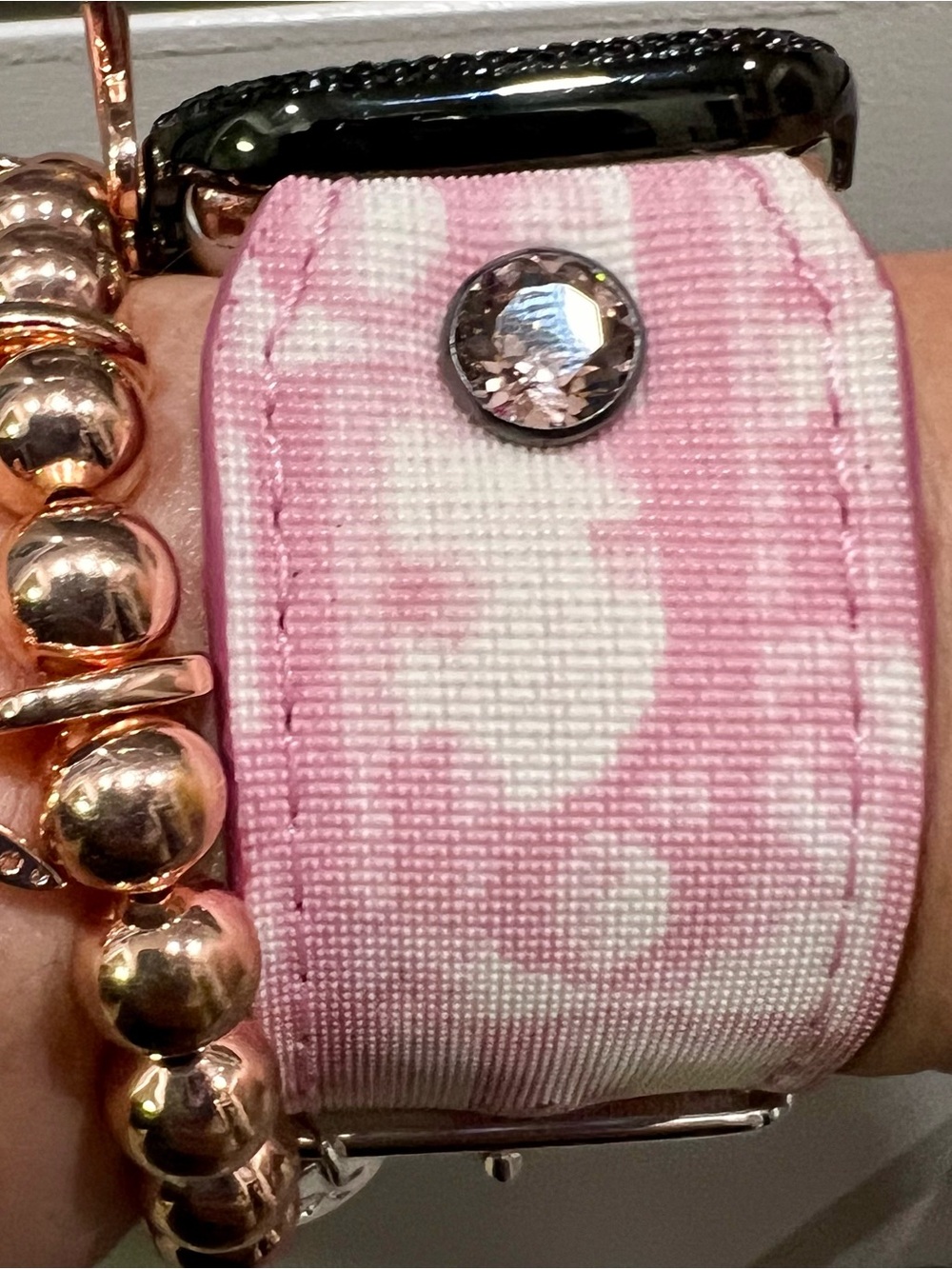 Dior Pink Spark*l band for Apple Watch
Small apple adapters